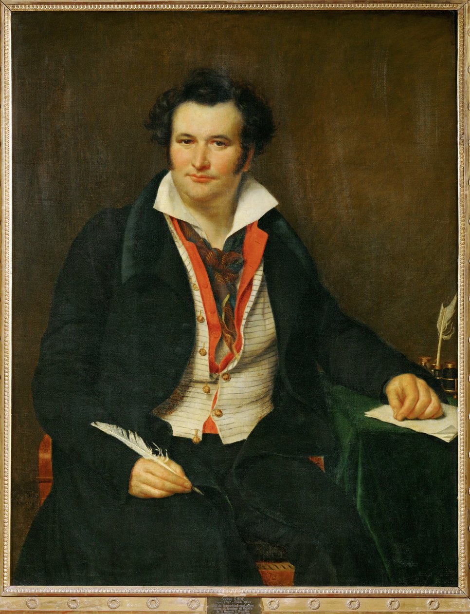 Wolf, known as Bernard, Author, Actor, Director of the Theatre de la Monnaie in Brussels by Sophie (1797 1867) Rude