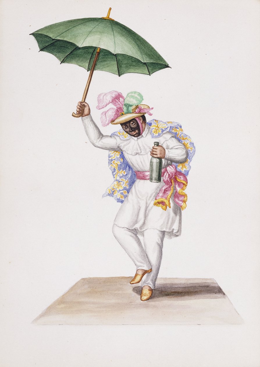 Types and Costumes of New Granada by South American School