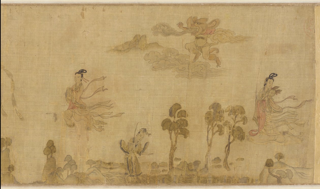Nymph of the Luo River, mid 12th to mid 13th century by Southern Song Dynasty Chinese School