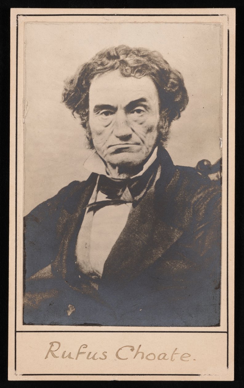 Portrait of Rufus Choate by Southworth and Hawes