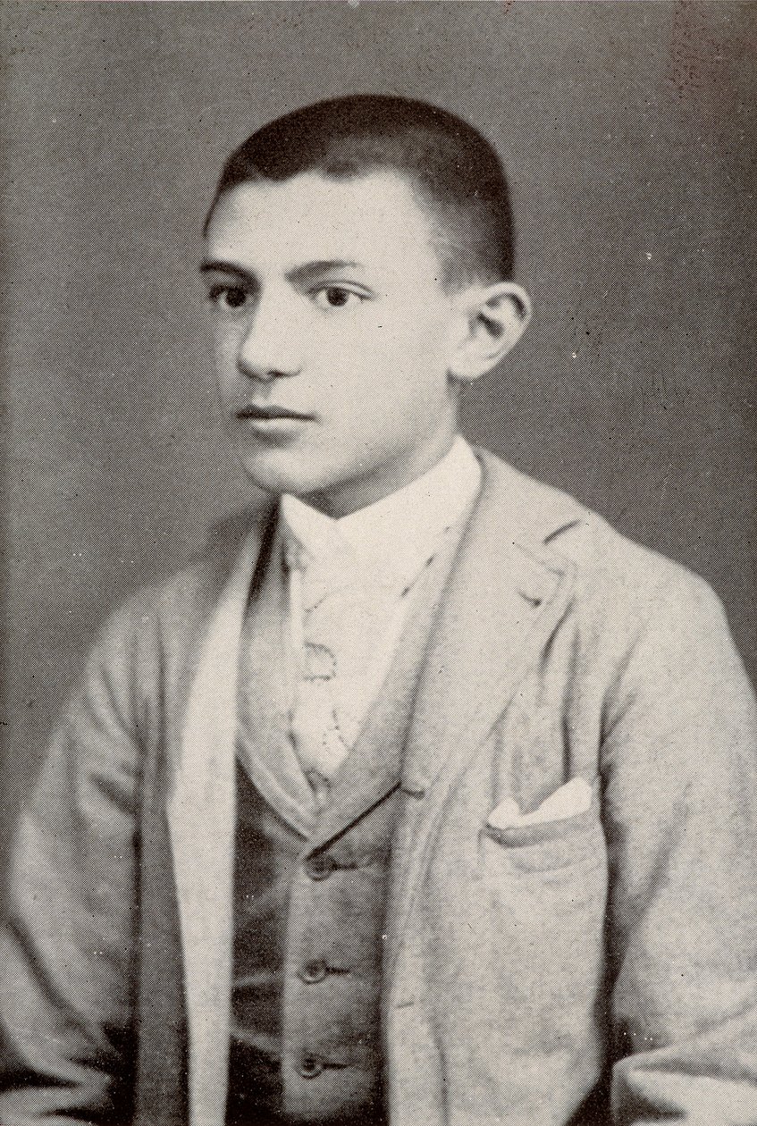 Pablo Picasso, aged 15 by Spanish Photographer