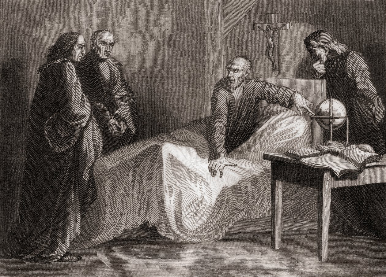 Death of St. Ignatius of Loyola by Spanish School