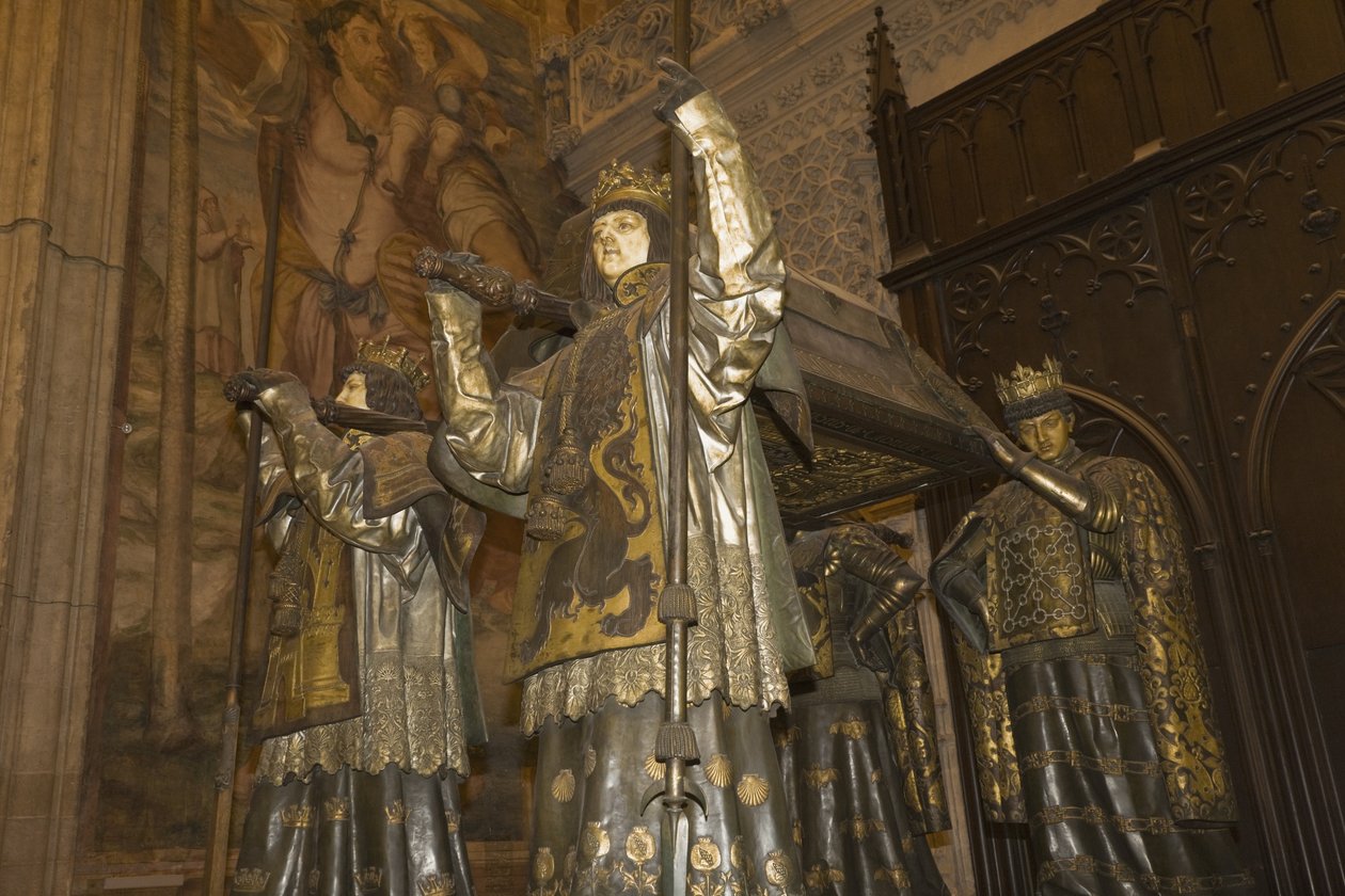 Tomb of Christopher Columbus by Spanish School