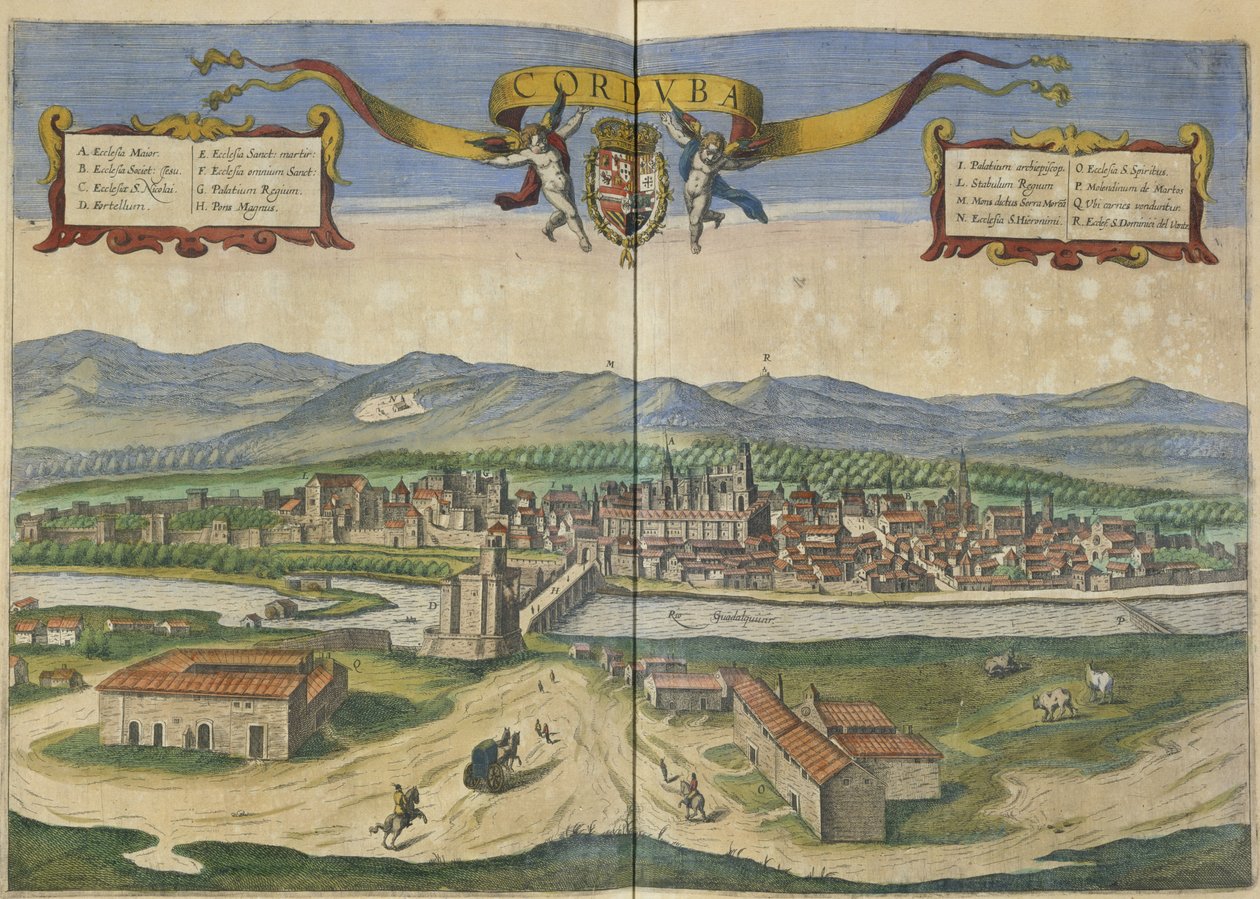 View of Cordoba by Spanish School