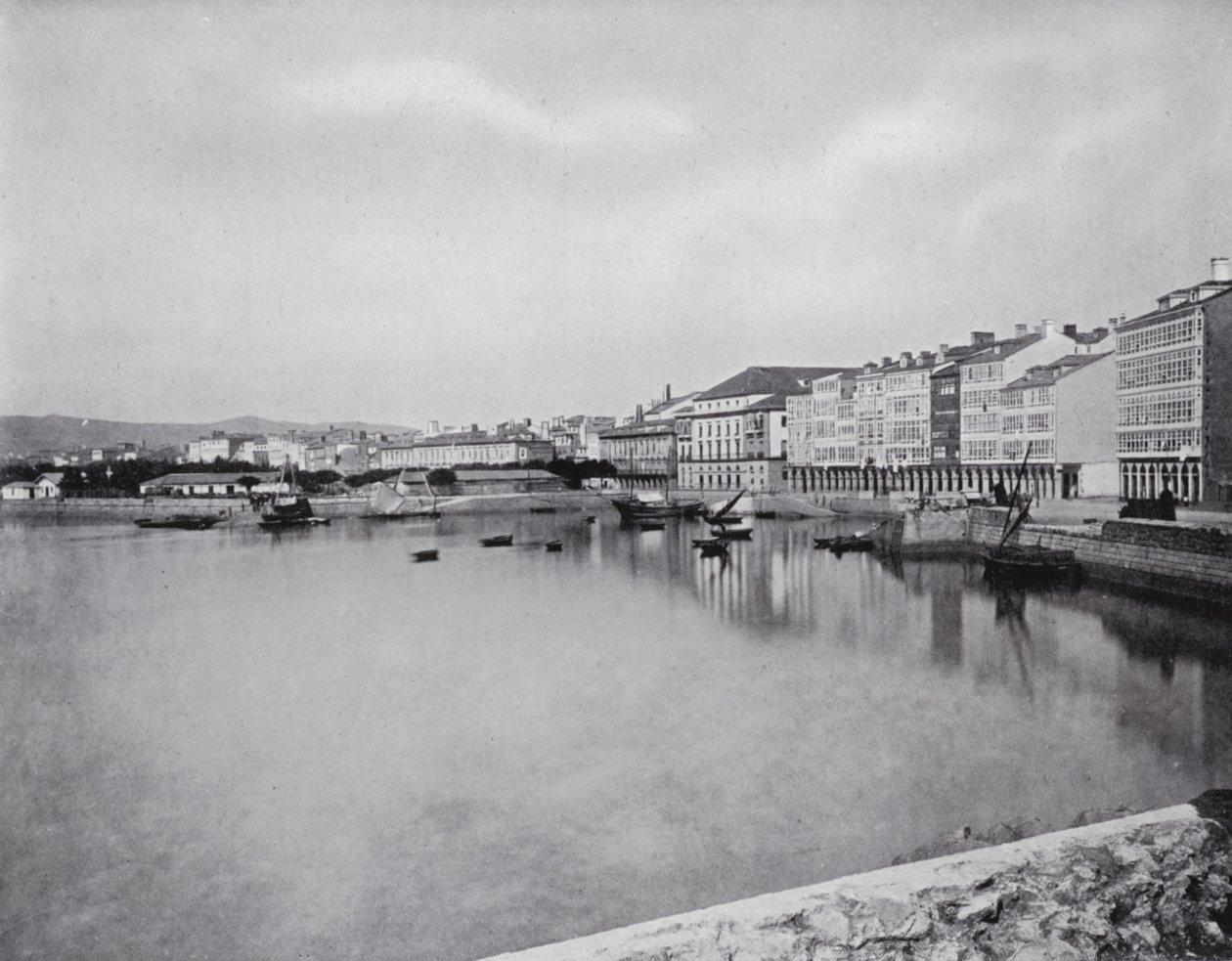 Coruna, General view by Spanish Photographer