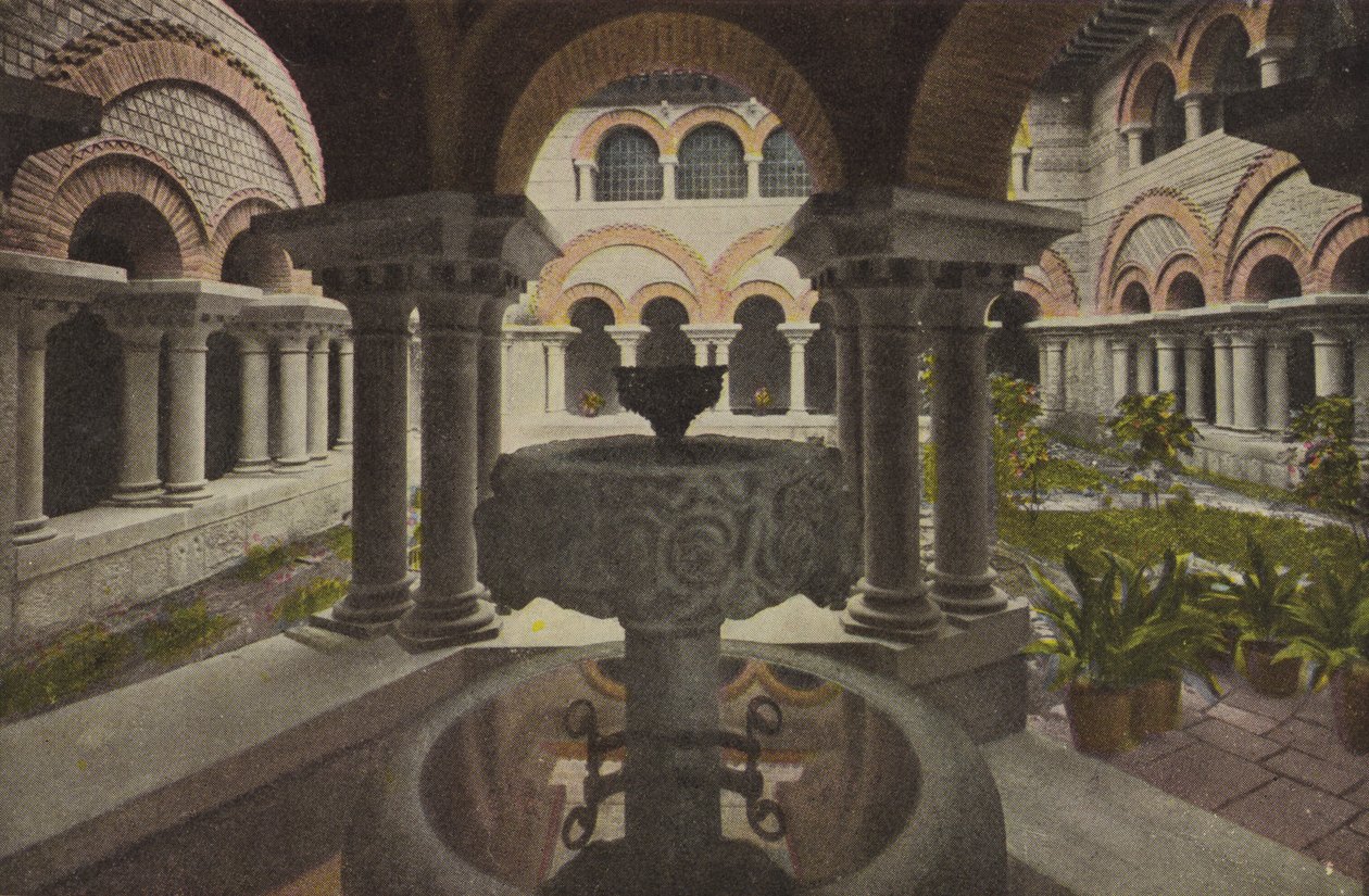 Montserrat: Romanesque Cloister by Spanish Photographer