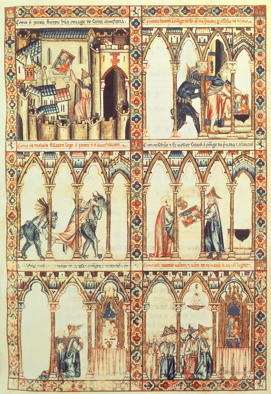Cantiga 34, Illustration from 