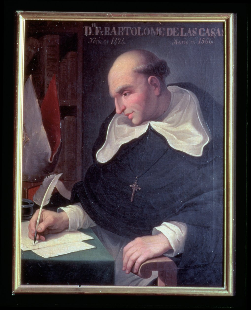 Bartholeme de Las Casas (1474-1566) by Spanish School