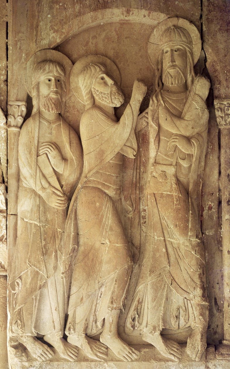 Christ and the Pilgrims of Emmaus by Spanish School