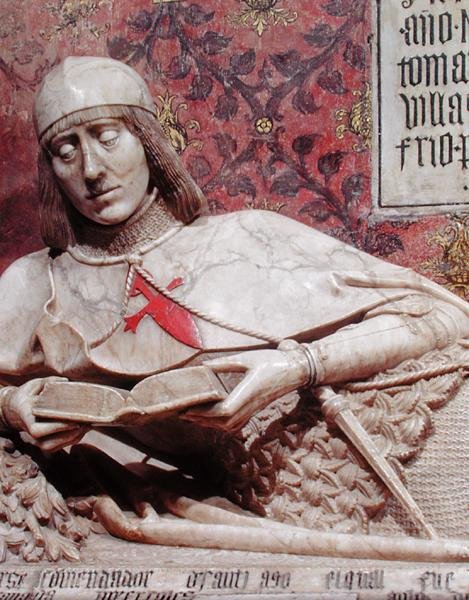 Effigy of Don Martin Vazquez of Arce (detail) by Spanish School
