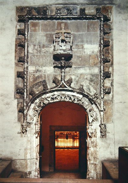 Entrance to the Camara Santa by Spanish School