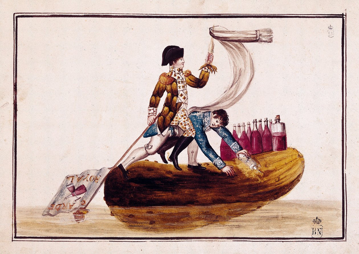 Expulsion of Joseph Bonaparte after the Defeat of Vitoria in Spain by Spanish School