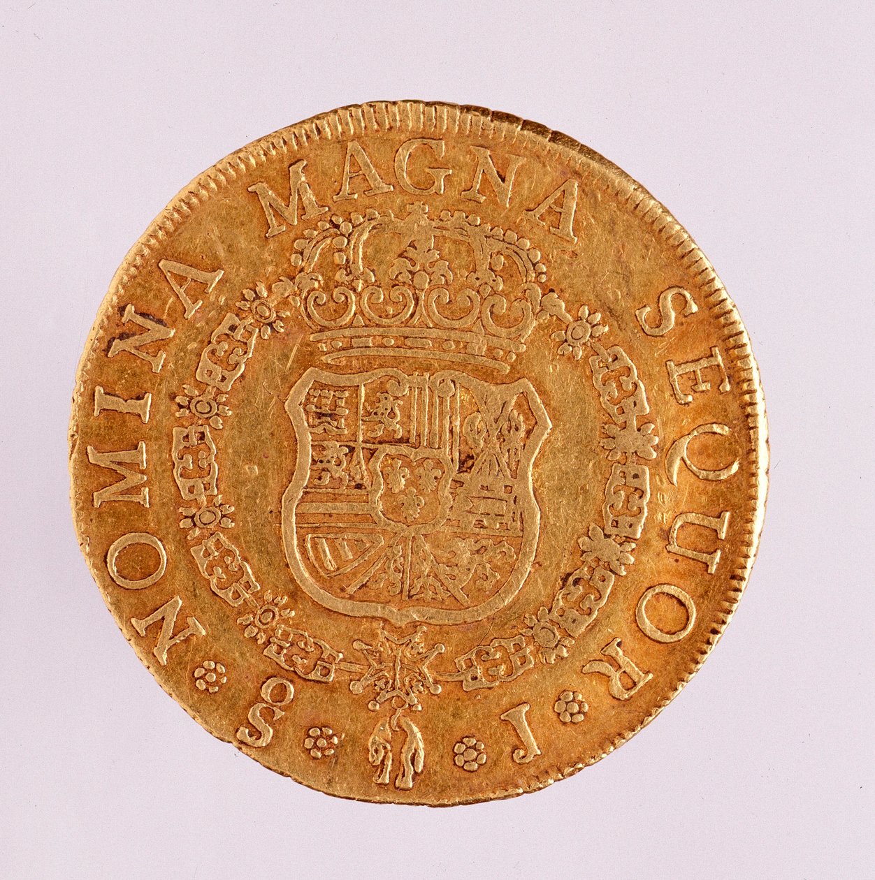 Golden Coin (8 Ecus) from Spain: Reign of Ferdinand VI (1759) by Spanish School