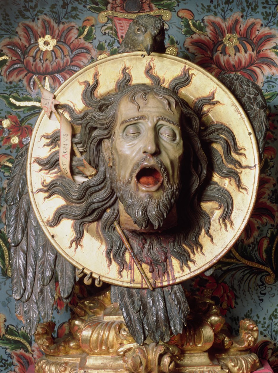 Head of John the Baptist by Spanish School