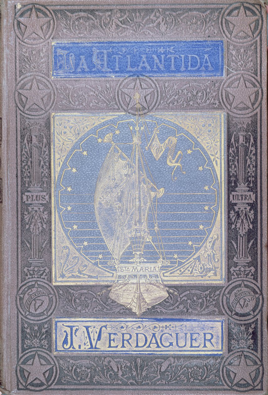 Atlantis by Jacinto Verdaguer, edition in Castilian published in Barcelona 1878 by Spanish School