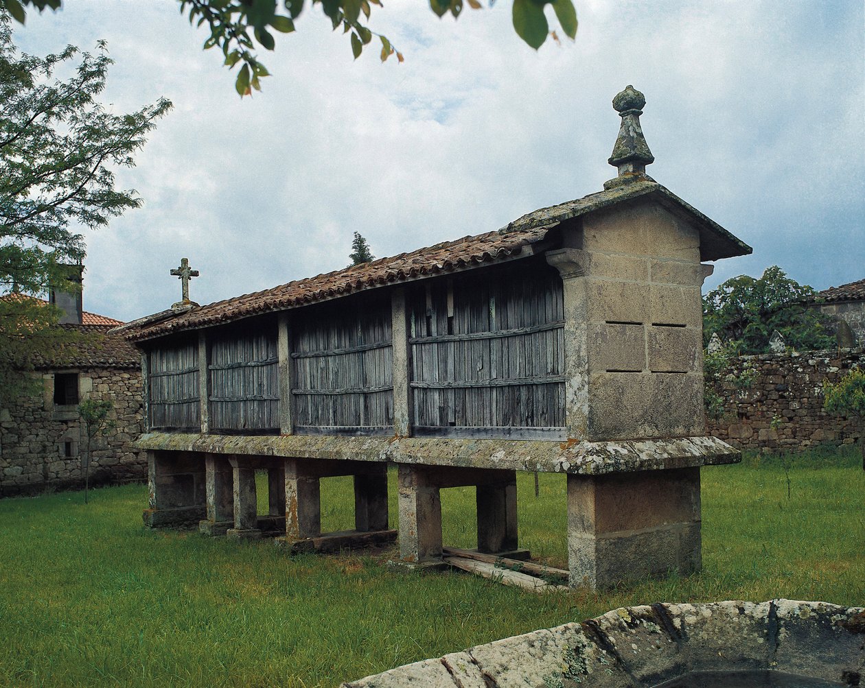 Old attic by Spanish School