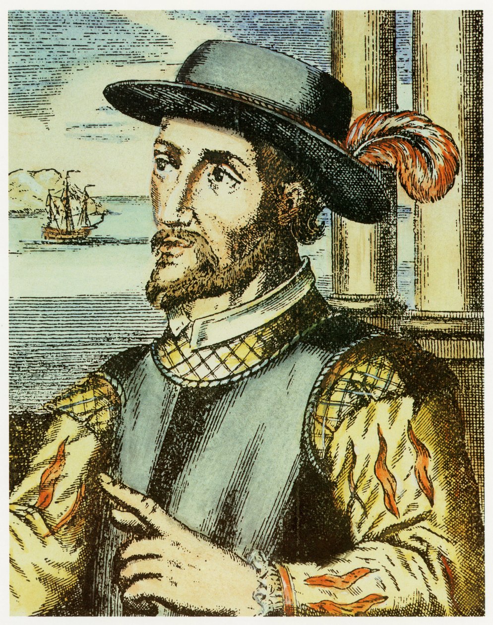 Portrait of Juan Ponce de Leon (1474 – 1521) by Spanish School