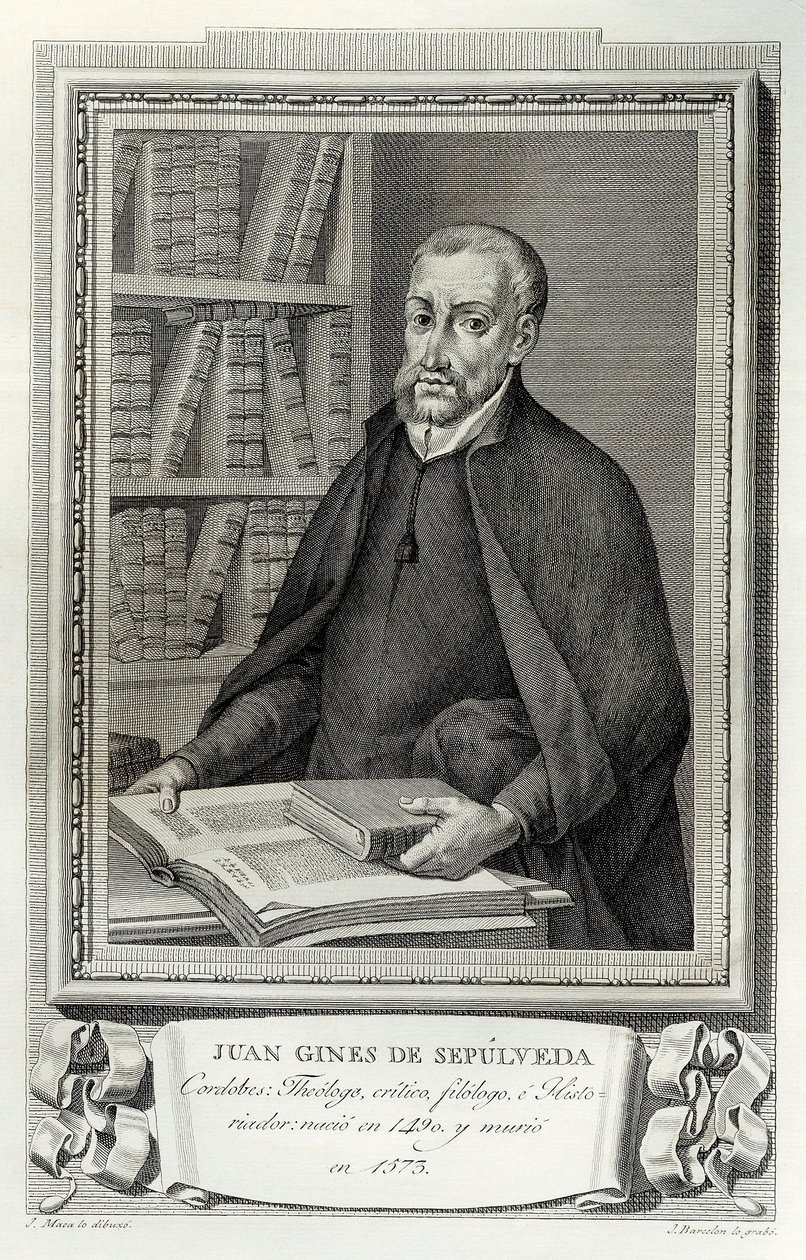 Portrait of the Spanish Humanist and Religious Juan Gines de Sepulveda (1490-1573) by Spanish School
