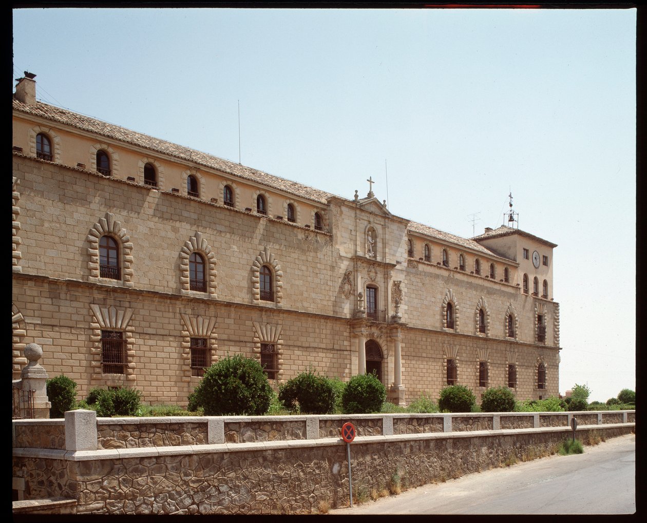 Renaissance art: view of the Hospital de Tavera (Tavera Hospital) 16th century Toledo, Spain by Spanish School