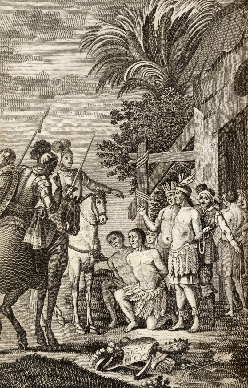 The Spanish conquest of Chile by Alonso de Ercilla, from 