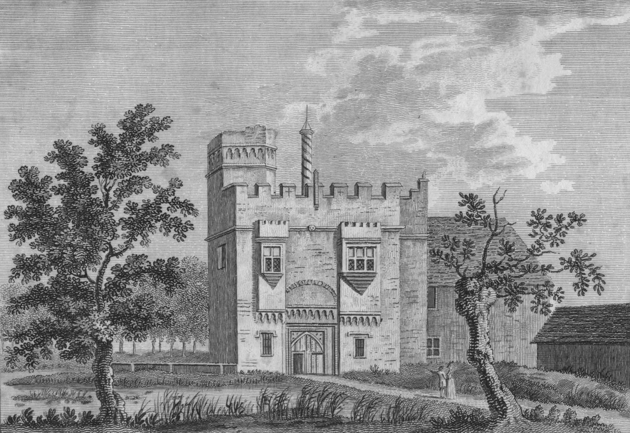 Rye House, Hertfordshire, 1784 by Sparrow