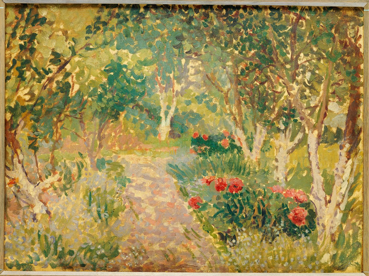 A Woodland Park by Spencer Frederick Gore