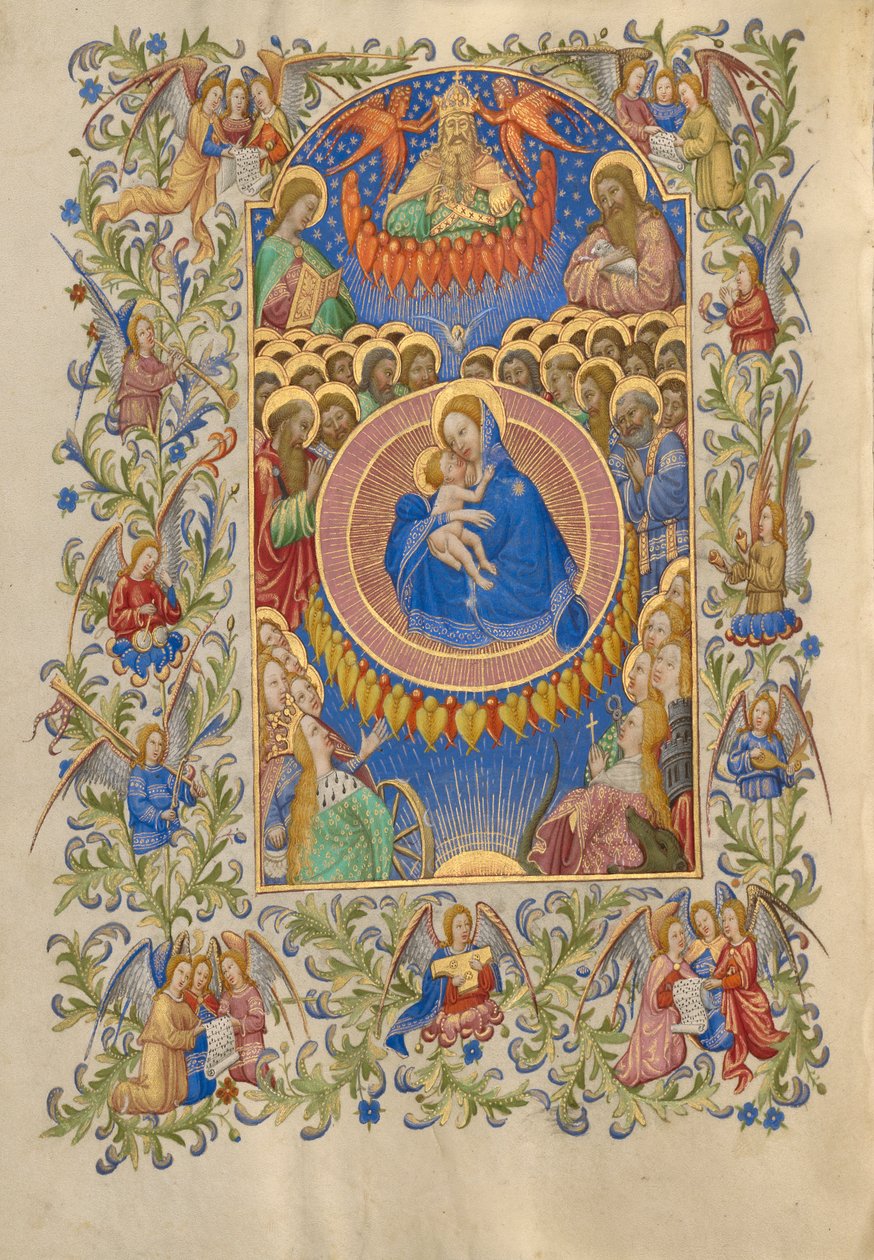 The Celestial Virgin and Child by Spitz Master