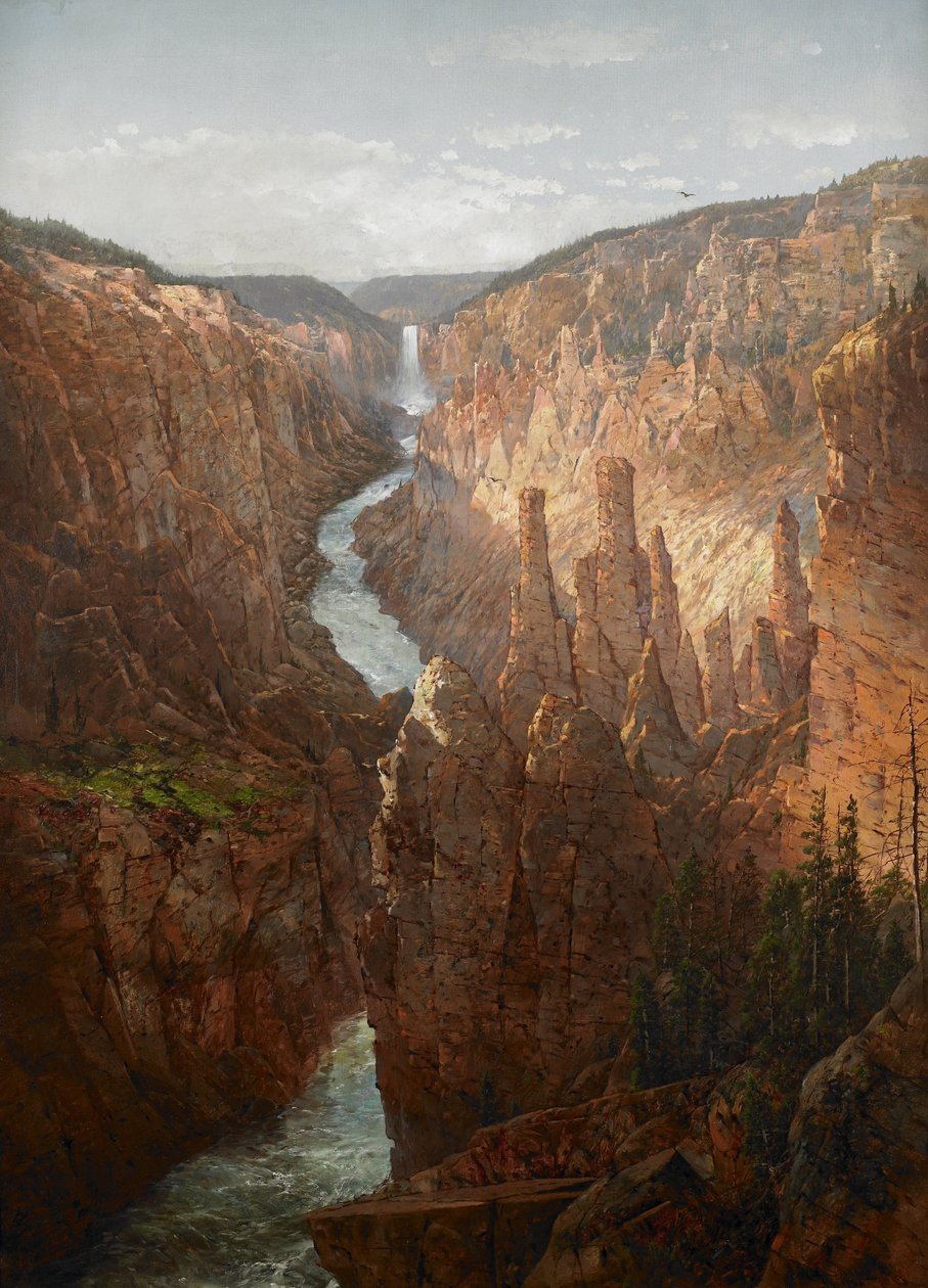 Grand Canyon, Yellowstone River by William Sonntag