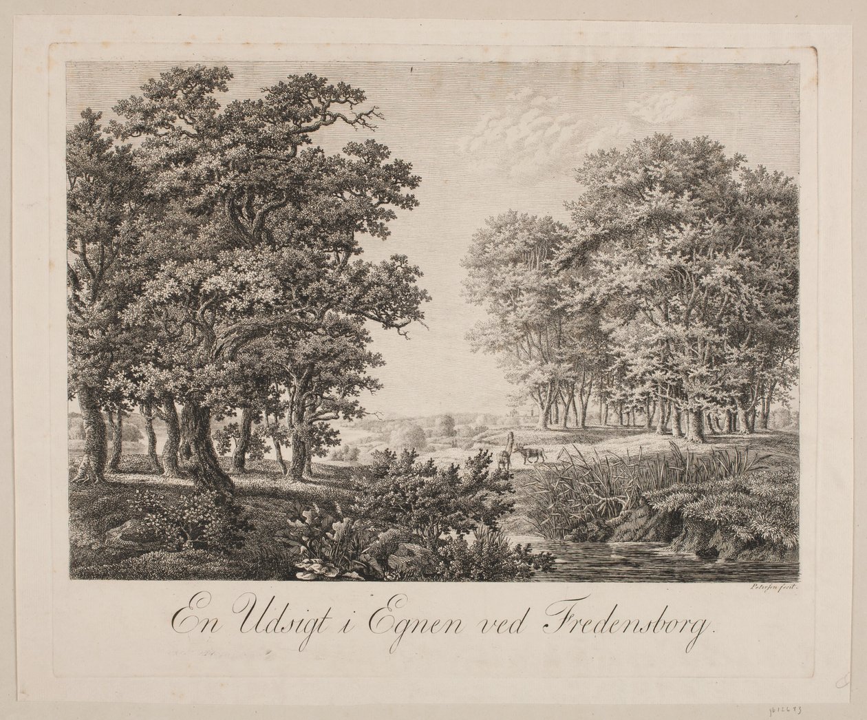 A View in the Vicinity of Fredensborg by Søren Henrik Petersen