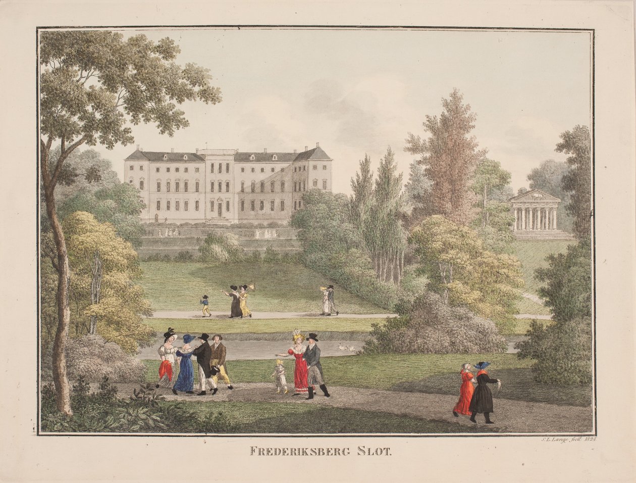 Frederiksberg Palace by Søren L. Lange