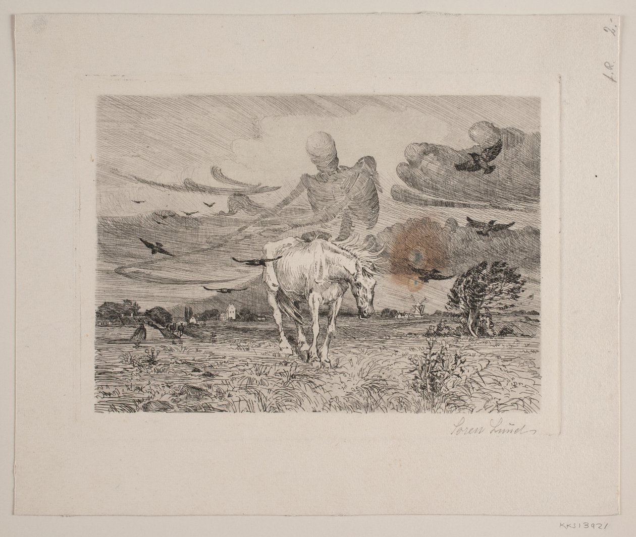 The Old Horse and Death by Søren Lund