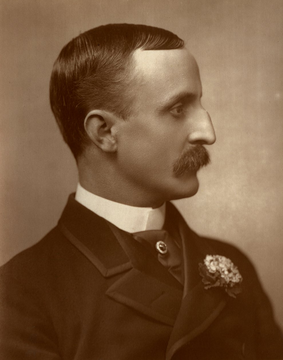Edgar Bruce, British actor, 1884 by St James