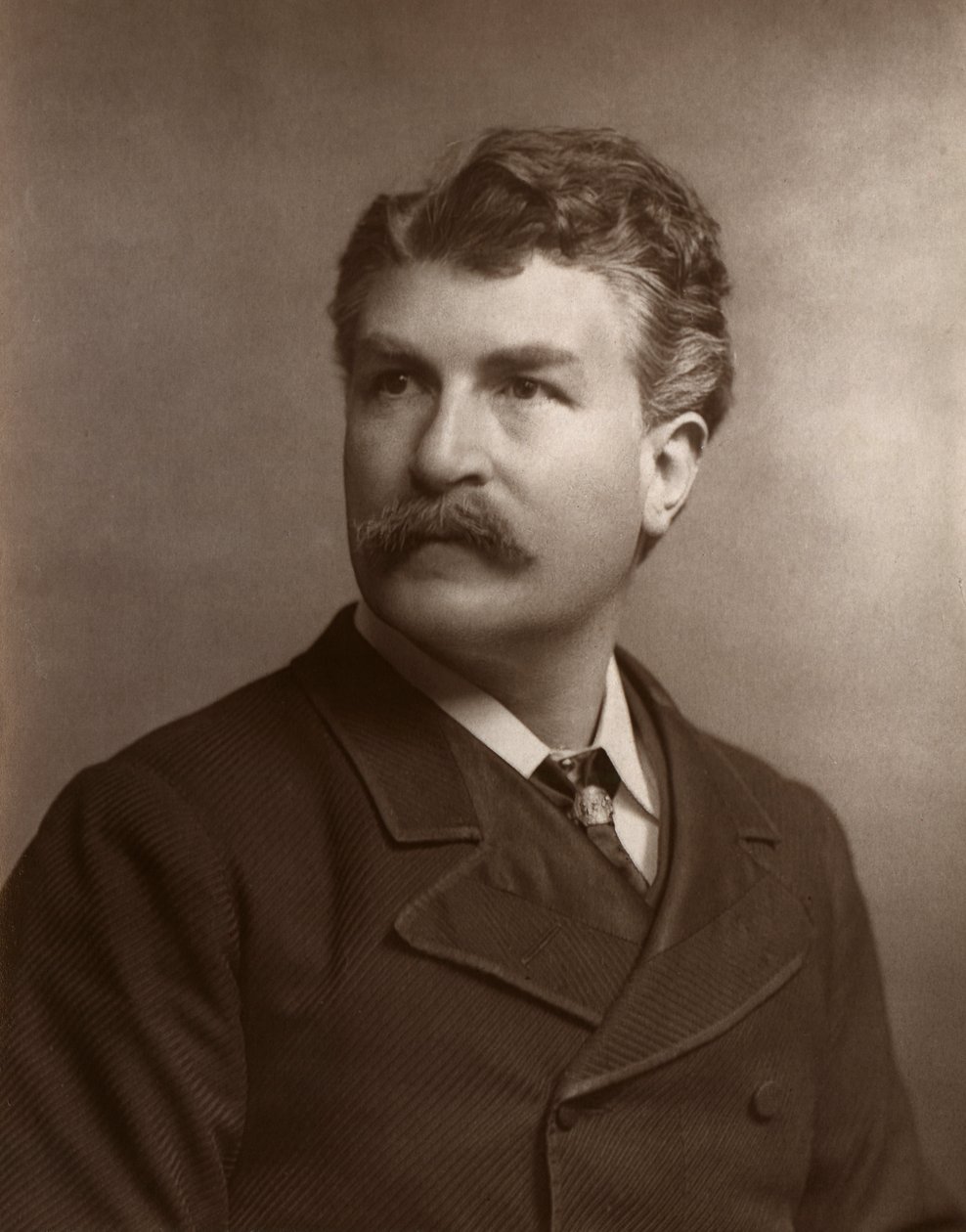 Henry Gartside Neville, British actor, 1884 by St James