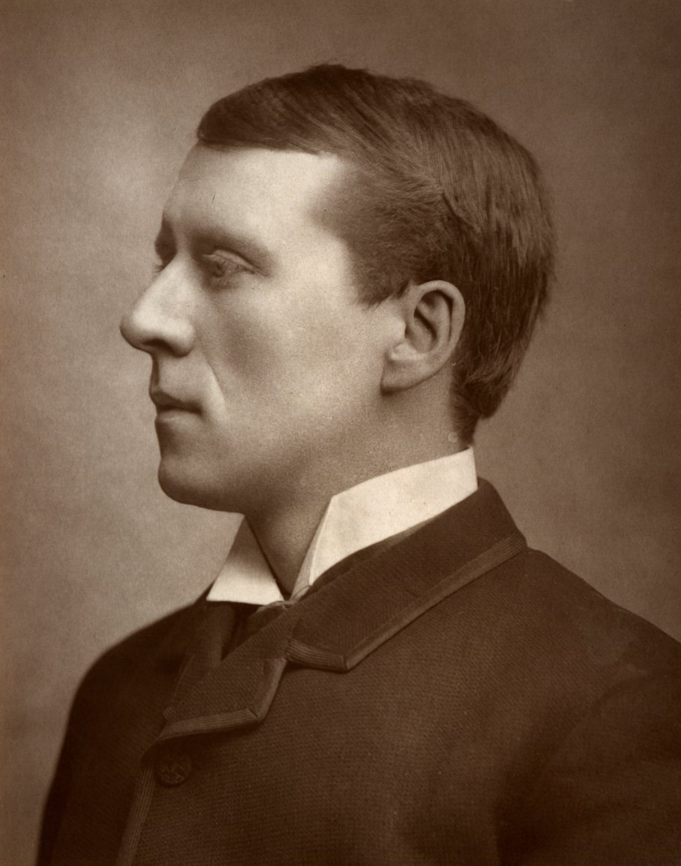 Herbert Beerbohm Tree, British actor, 1884 by St James