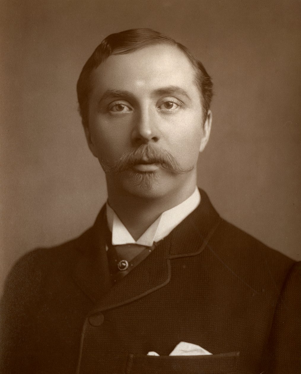William Hunter Kendal, British actor and theatre manager, 1884 by St James