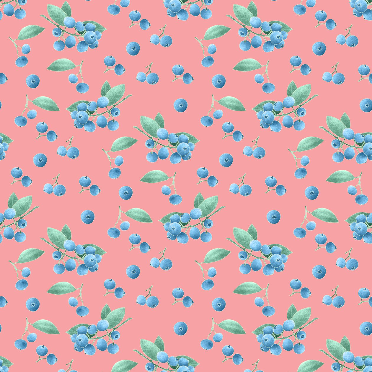 Huckleberry Pattern, 2021 by Stacy Hsu