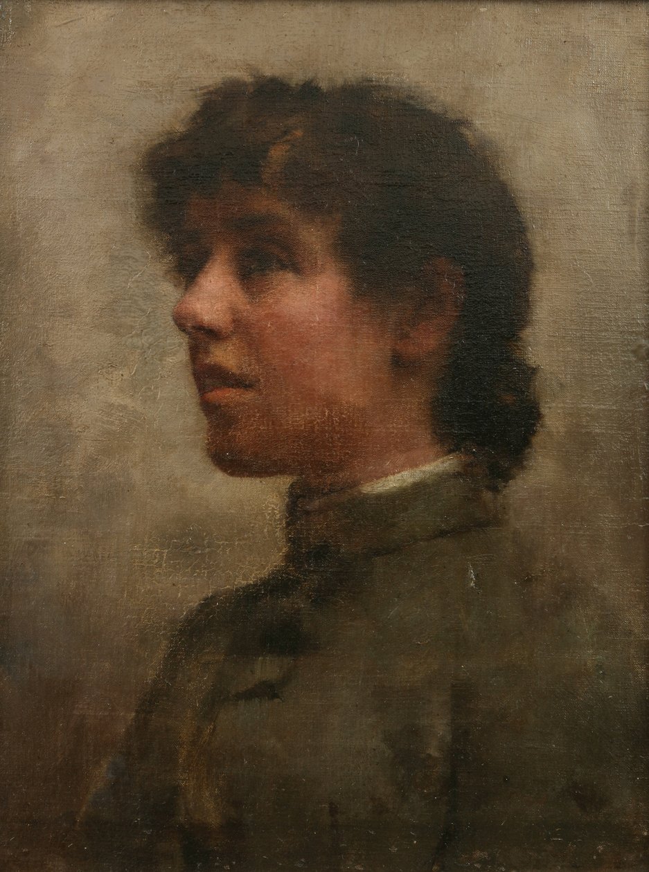 Portrait of Elizabeth Forbes, the Artist