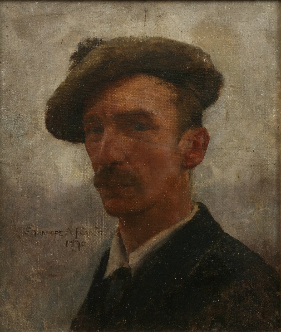 Self Portrait by Stanhope Alexander Forbes