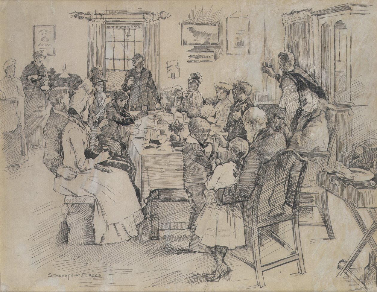 The Health of the Bride by Stanhope Alexander Forbes