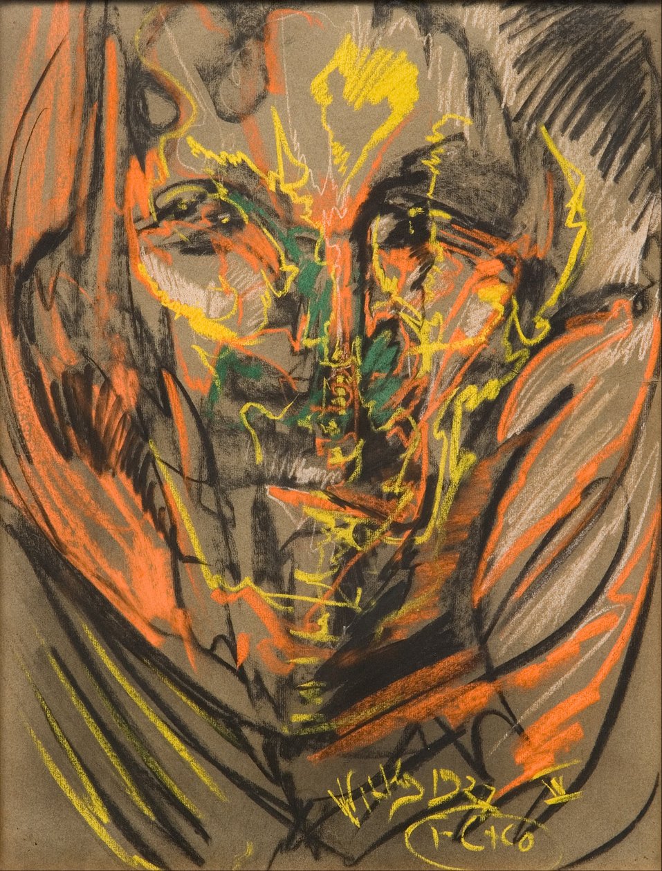 Portrait of Helena Białynicka-Birula by Stanislaw Ignacy Witkiewicz