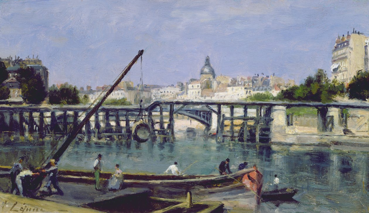 The Seine by Stanislas Victor Edouard Lepine