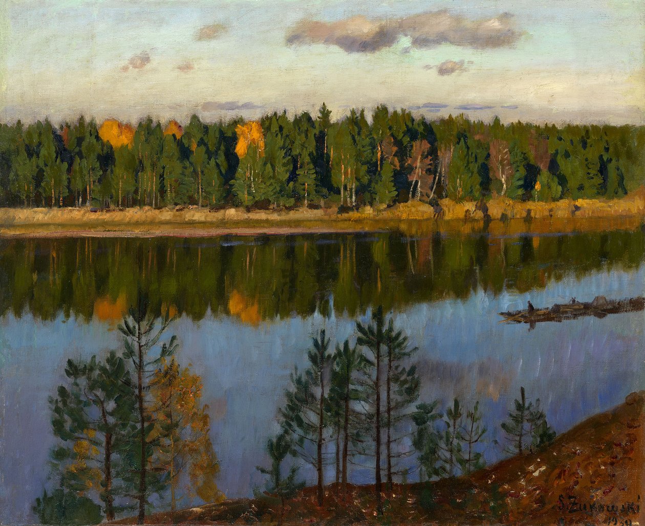 Autumn by Stanislav Julianovic Zukovskij