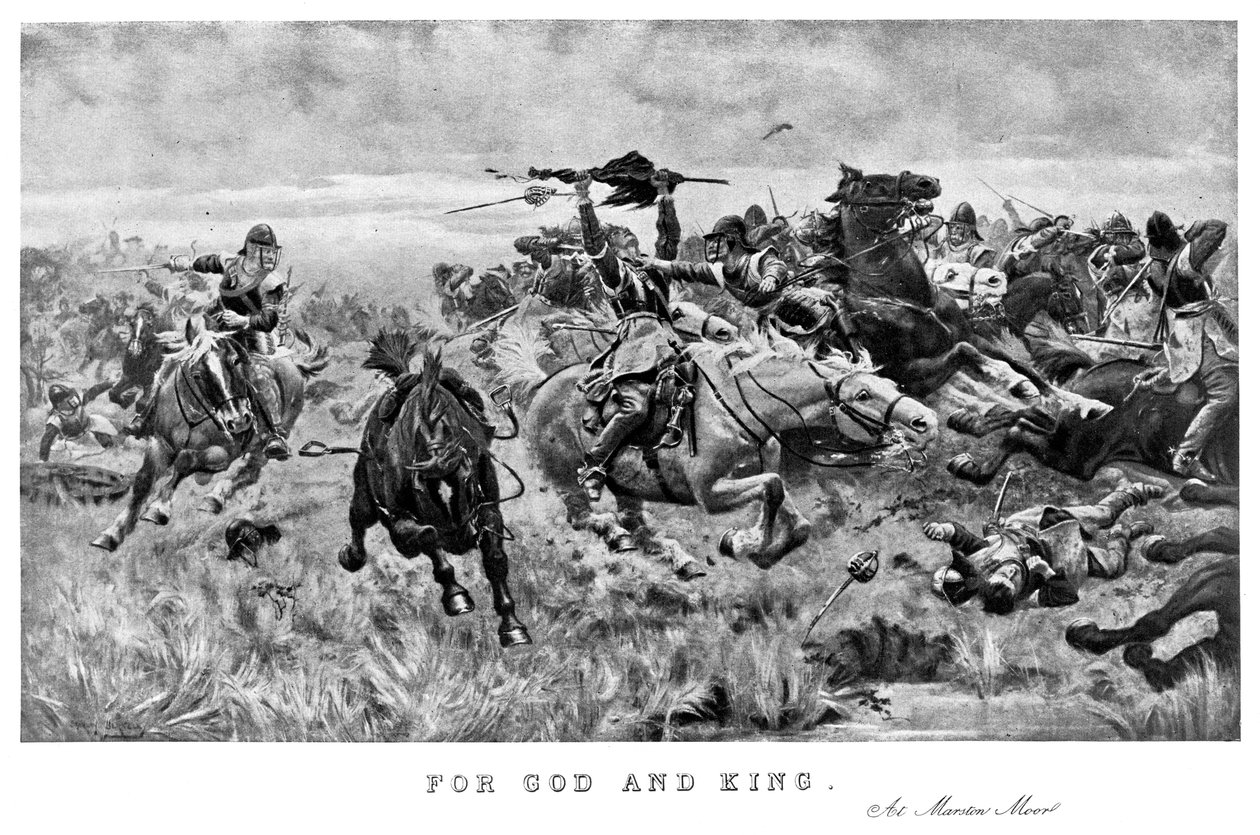 For God and King, at Marston Moor, 1644 by Stanley Berkeley