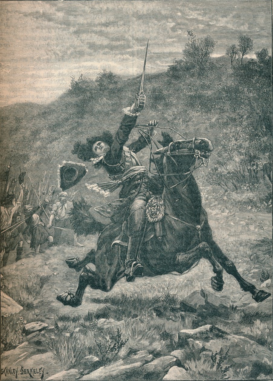 Last Charge of Viscount Dundee at the Battle of Killiecrankie, Scotland by Stanley Berkeley