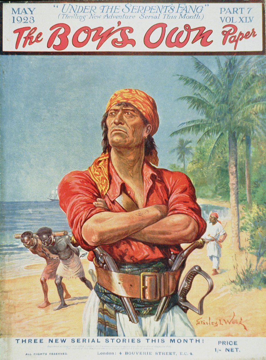 A Pirate Figure from the Front Cover of 