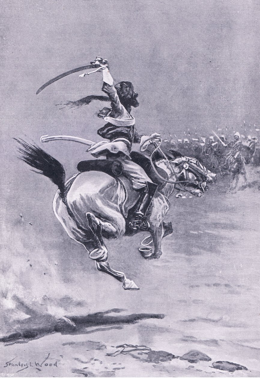 Delhi: The besiegers were constantly attacked, July 1857 by Stanley L. Wood