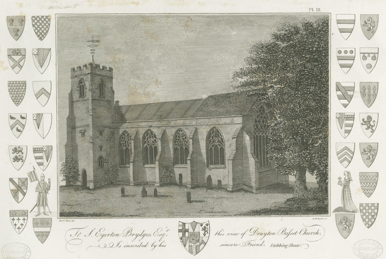 Drayton Bassett Church by Stebbing Shaw