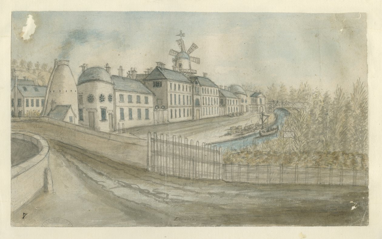 Etruria - Factory by Stebbing Shaw