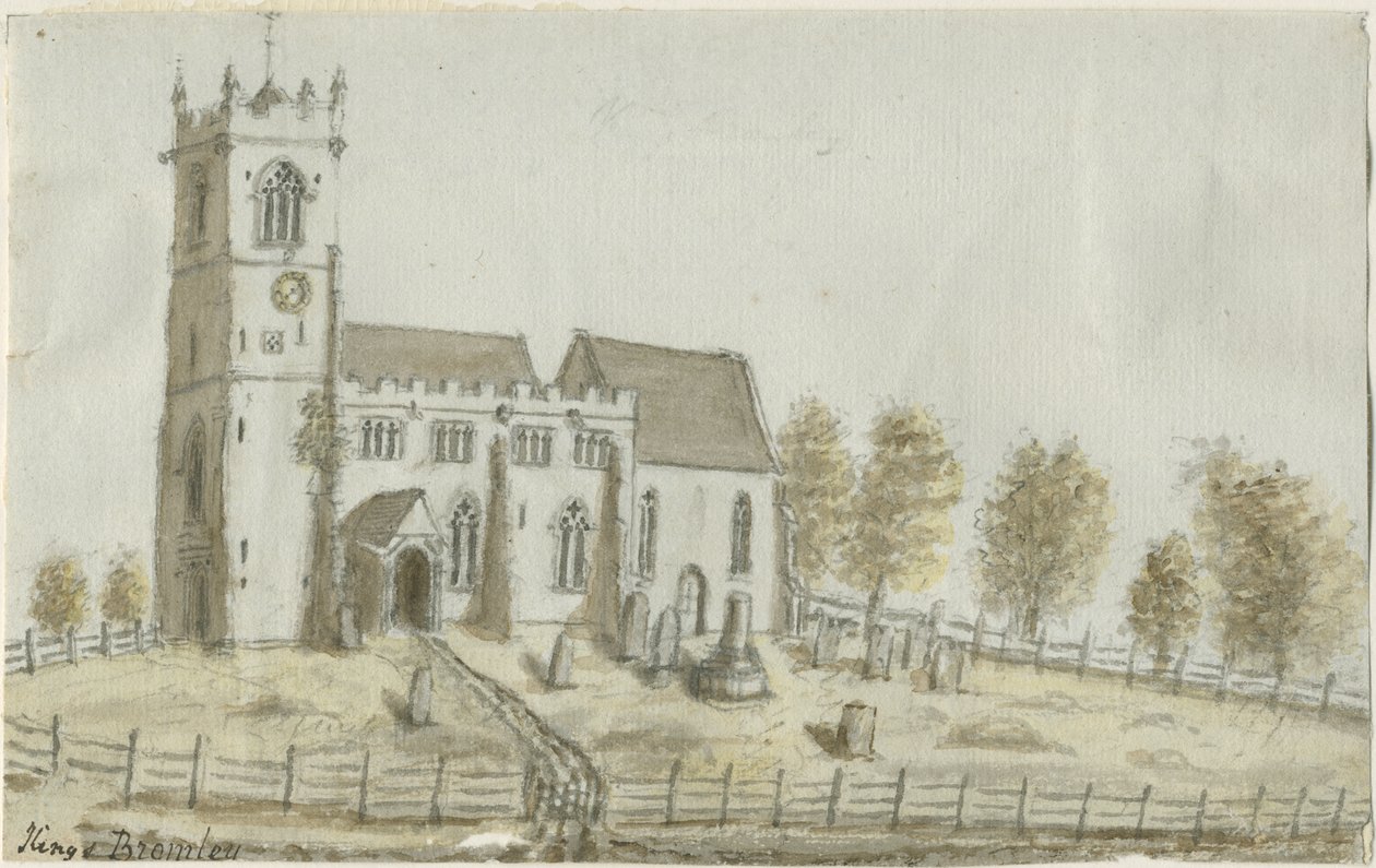 Kings Bromley Church by Stebbing Shaw
