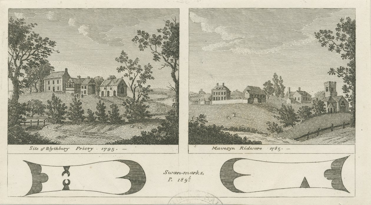 Mavesyn Ridware Hall - Gatehouse by Stebbing Shaw